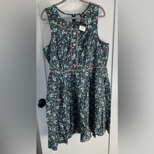 Retrolicious winter wonderland dress, 2X, NWT